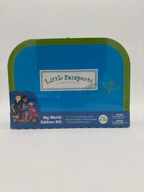 NIB Little Passports Brazil My World Edition Kit for Kids A Global Adventure
